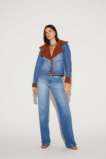 CALÇA FEMININA WEDELEG JEANS ONCA PRETA