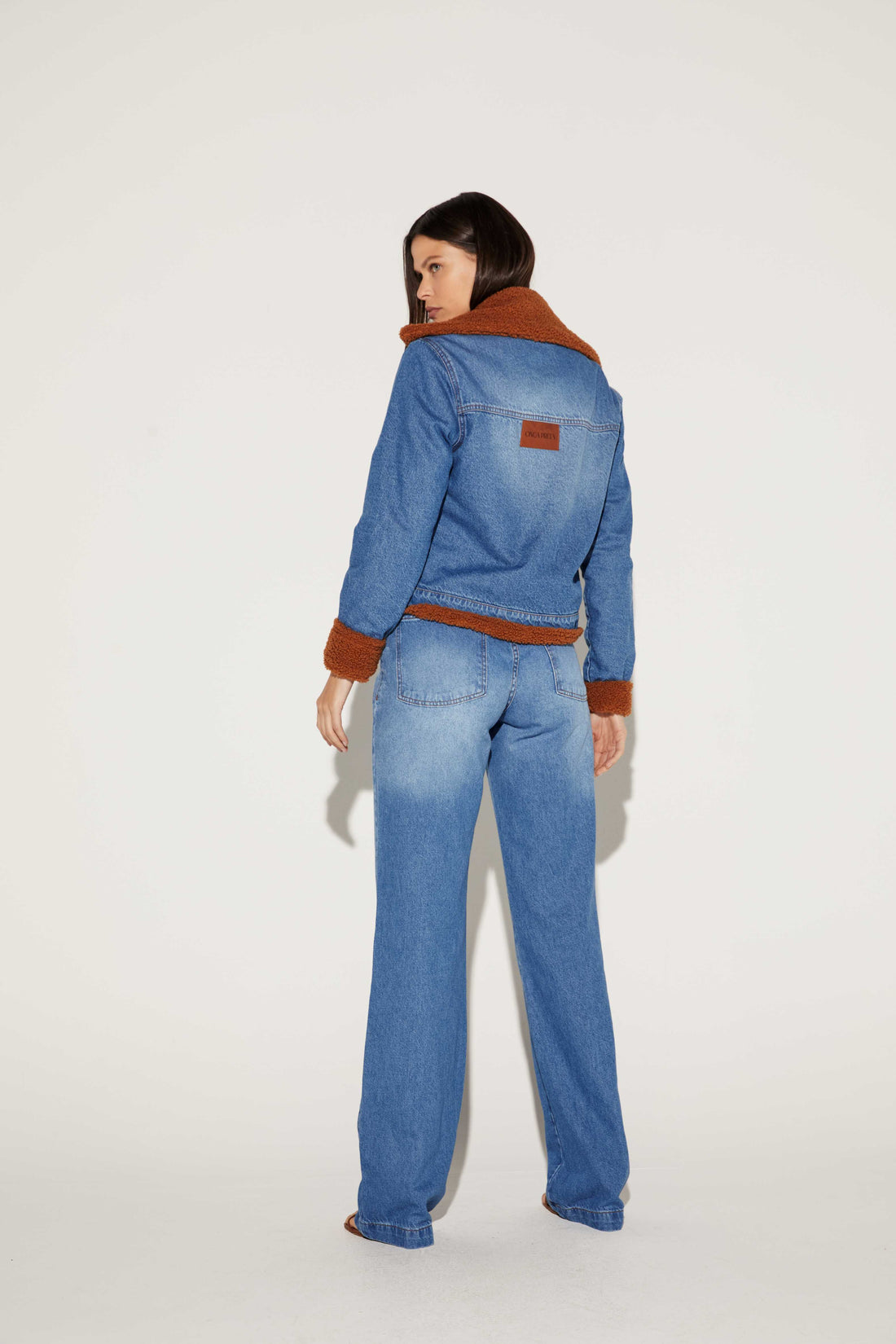 CALÇA FEMININA WEDELEG JEANS ONCA PRETA