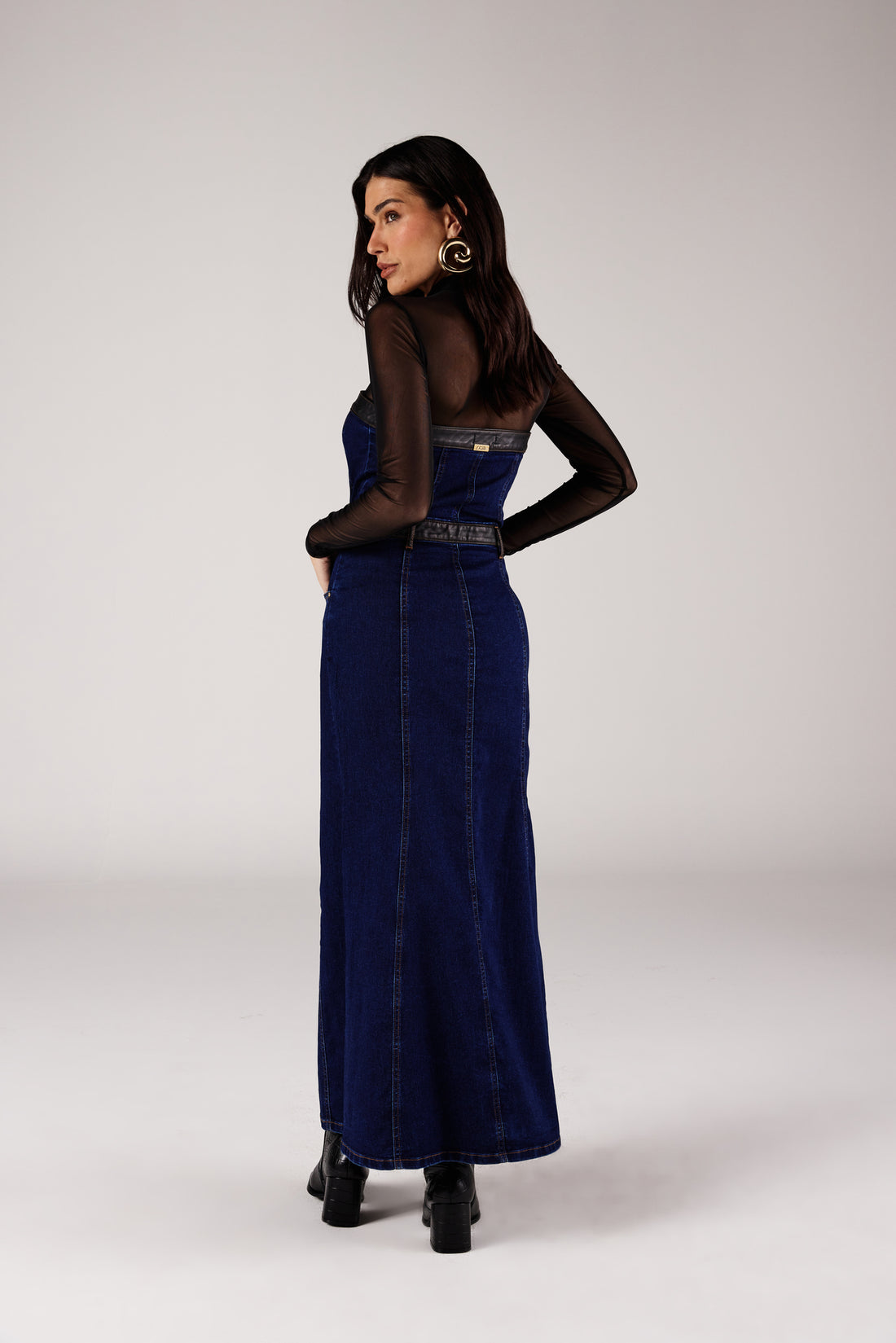 BODY FEMININO TRANSPARENTE ESTAMPADO ONÇA PRETA