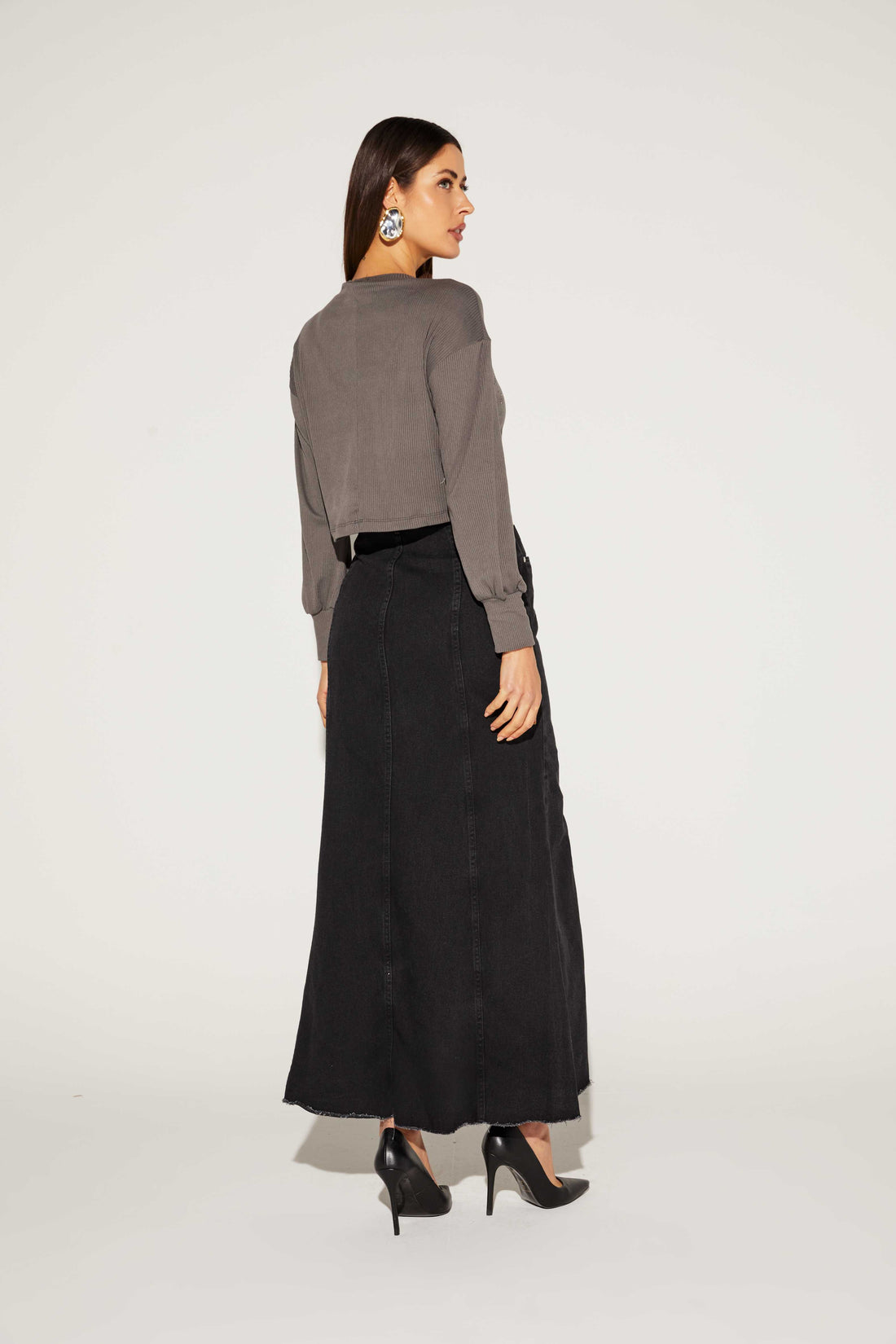 BLUSA FRENTE TERMOCOLANTE ONCA PRETA