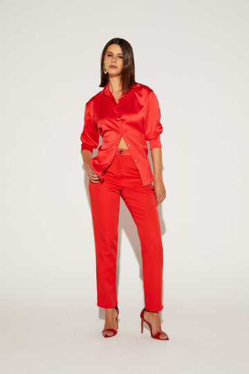 CAMISA FEMININA MANGA LONGA ONCA PRETA