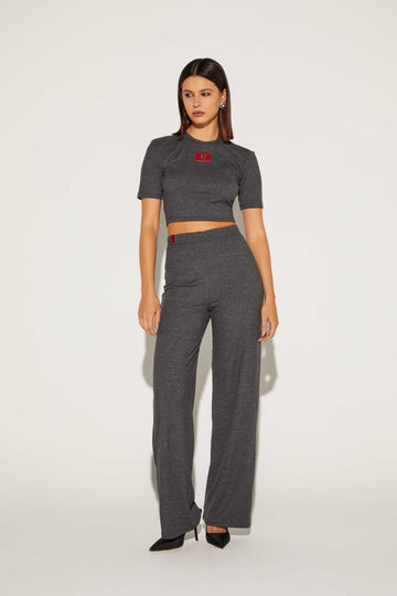 CALÇA RETA FEMININA COMFY ONCA PRETA