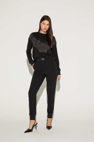 CALCA FEMININA COMFY ONCA PRETA