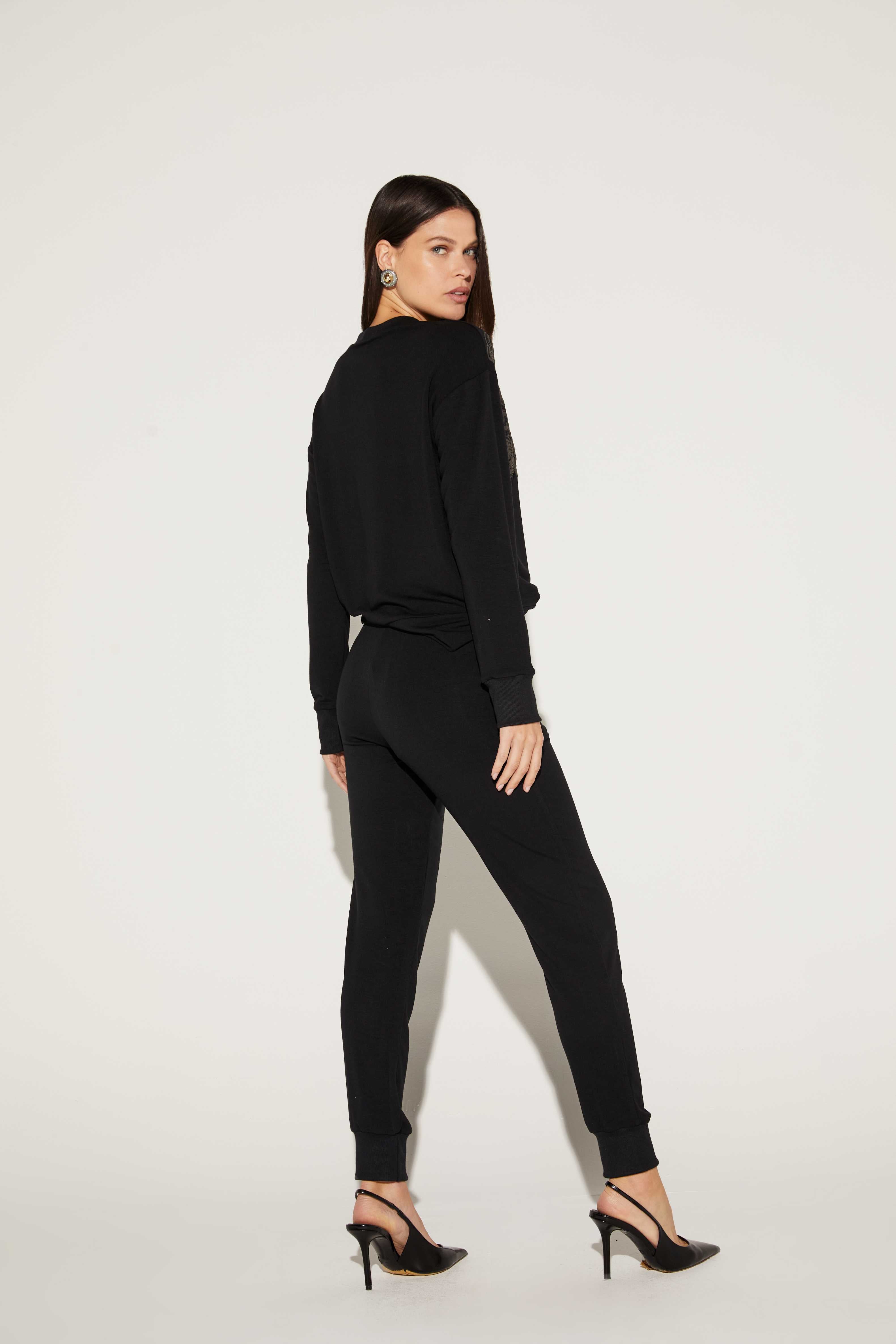 CALCA FEMININA COMFY ONCA PRETA