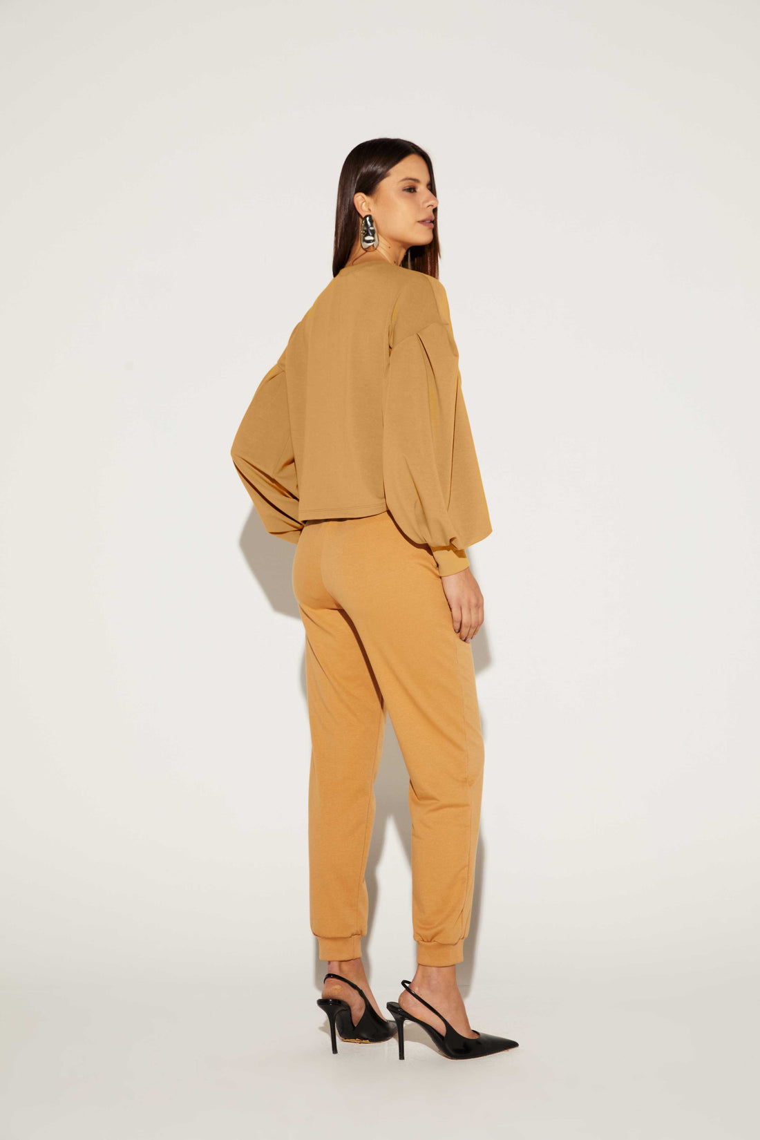 CALÇA COMFY FEMININA MOLETOM ONCA PRETA