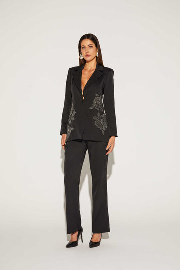 CALÇA FLARE FEMININA BASICA ONCA PRETA
