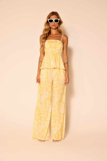 CALÇA WIDELEG FEMININO CÓS LASTEX ONCA PRETA