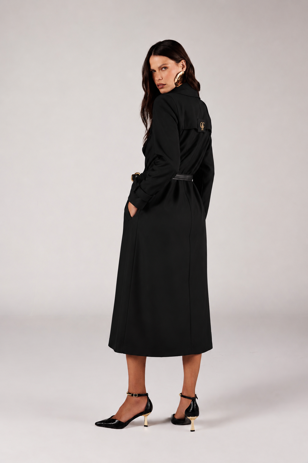 TRENCH COAT FEMININO ALONGADO