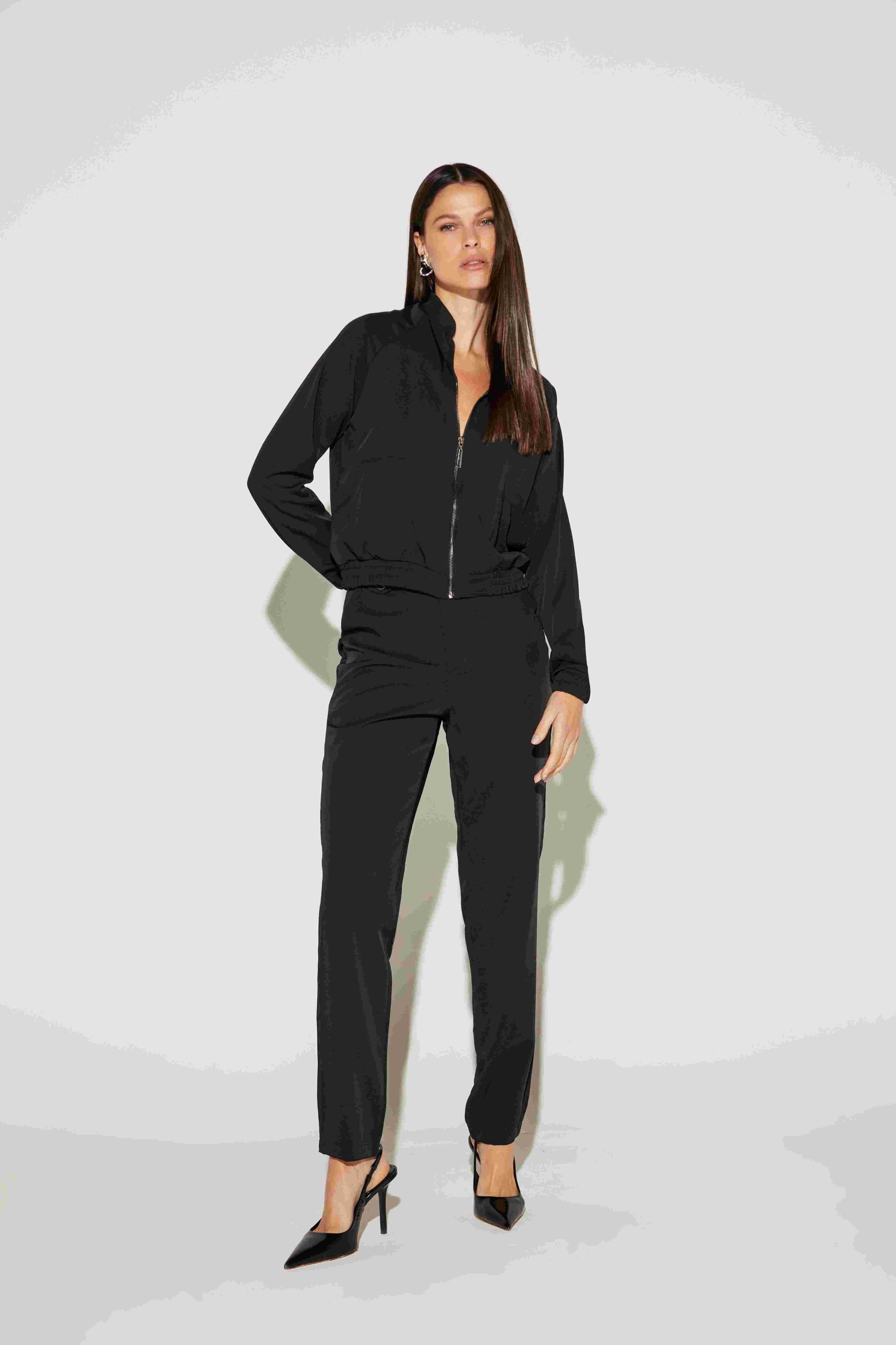 JAQUETA COMFY ALFAIATARIA ONCA PRETA