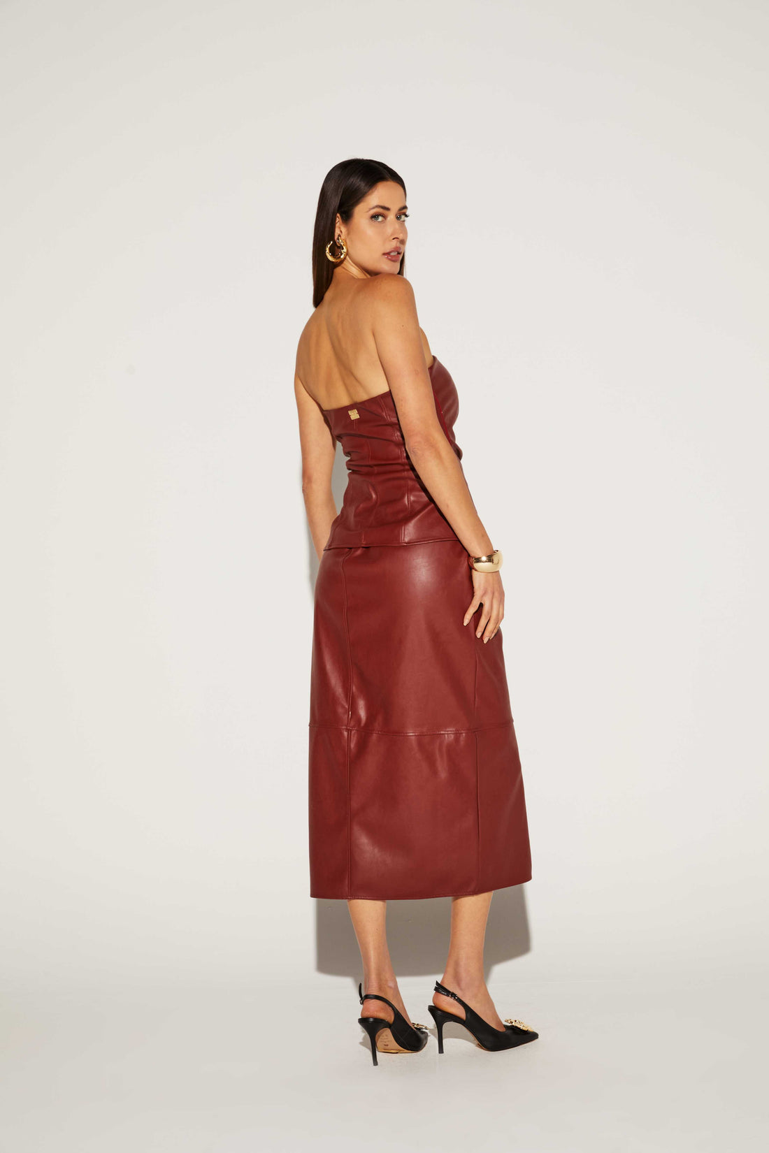 SAIA SUPER MIDI FEMININA EVASE ONCA PRETA
