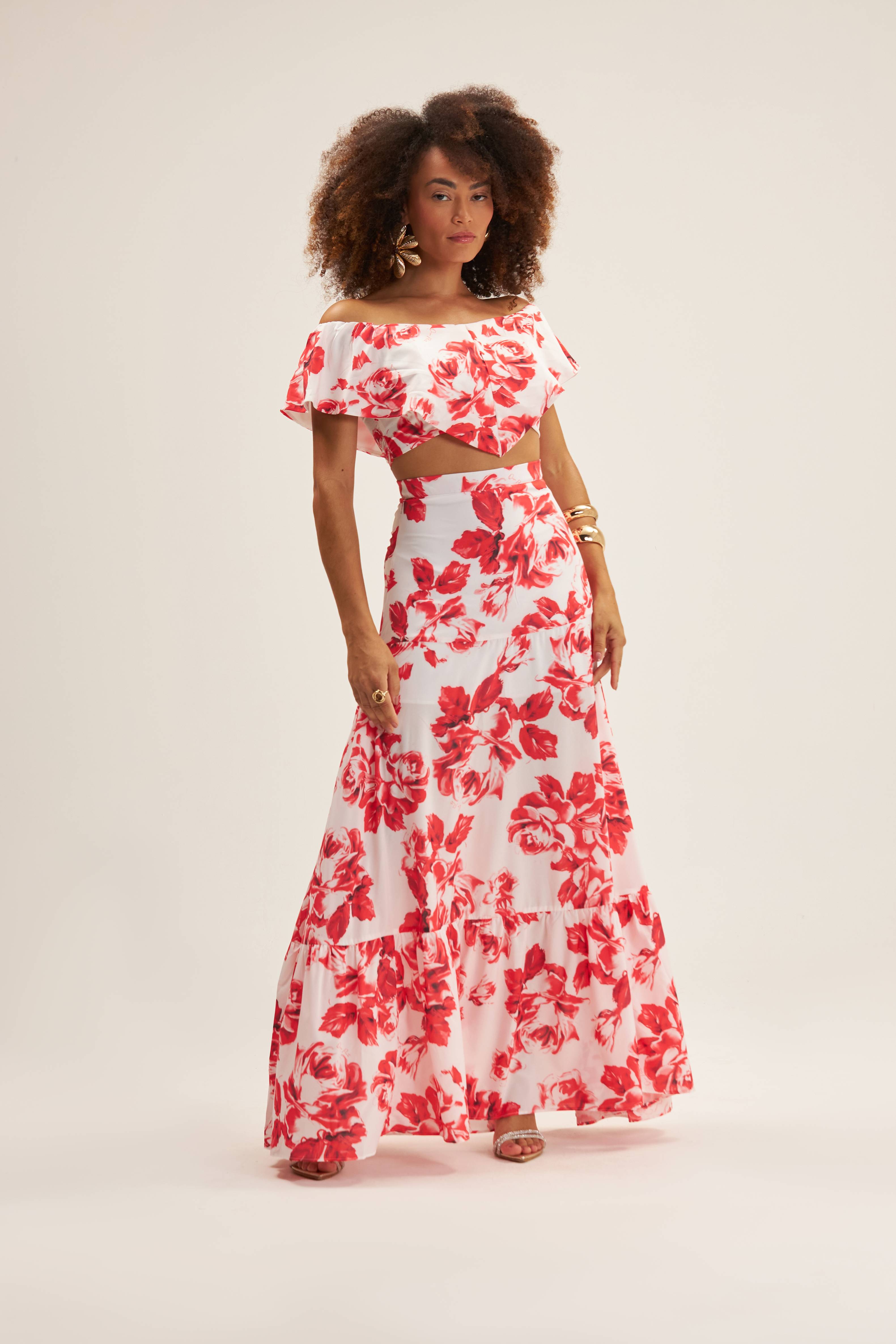 TOP CIGANINHA ESTAMPADO ONCA PRETA