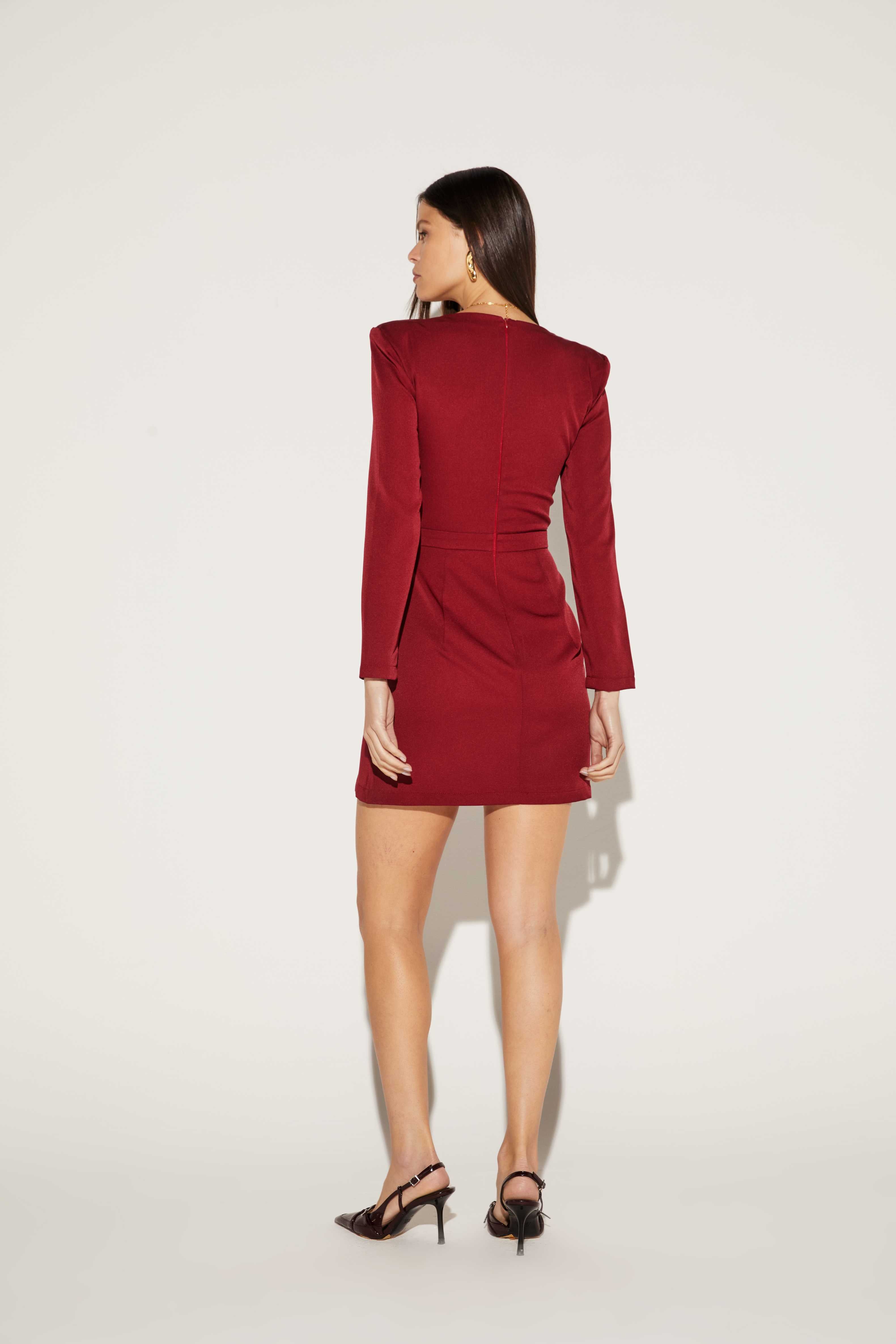 VESTIDO FEMININO CURTO CORSELET ONCA PRETA