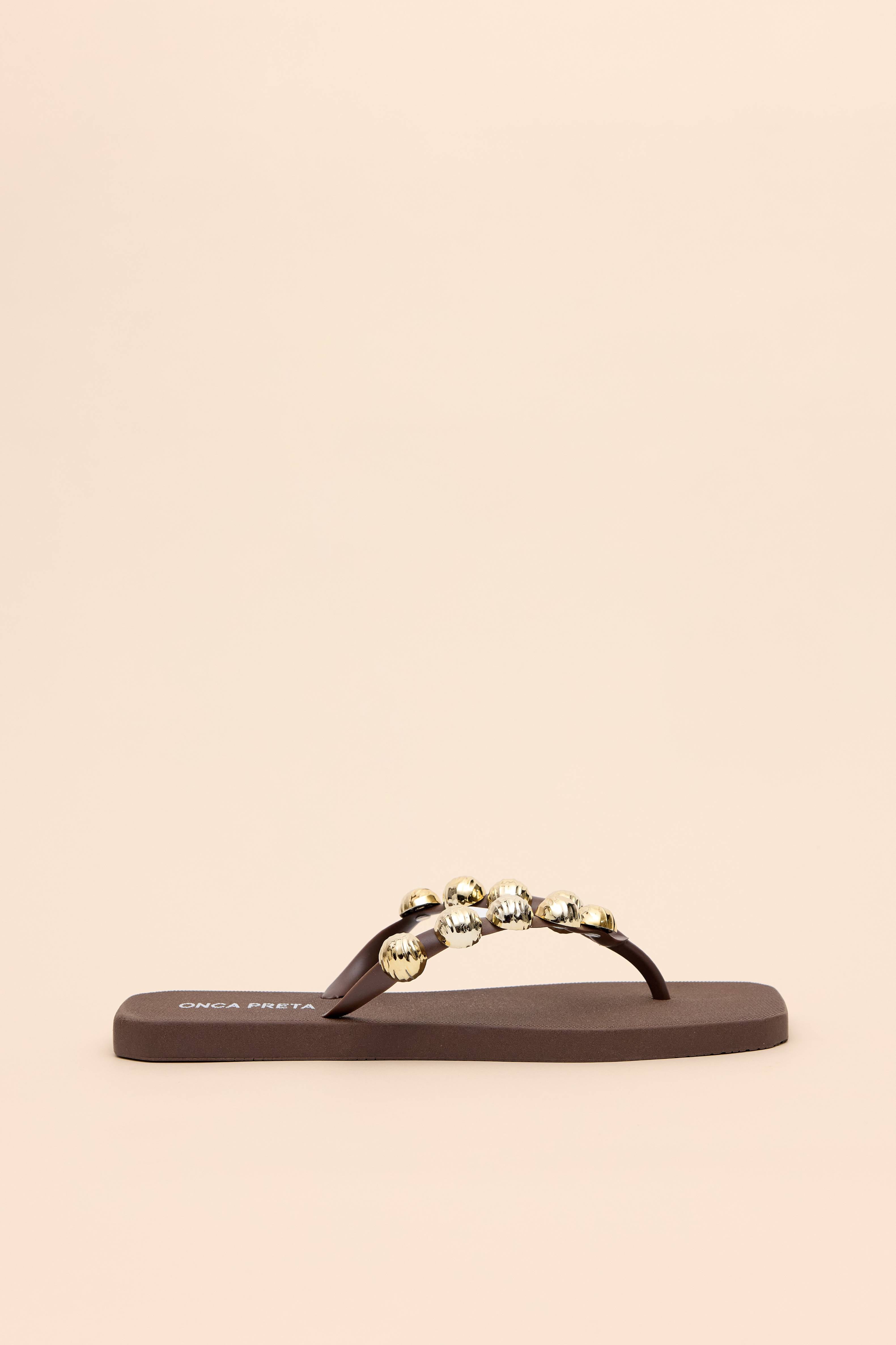 CHINELO BOLOTAS METAL TIRAS