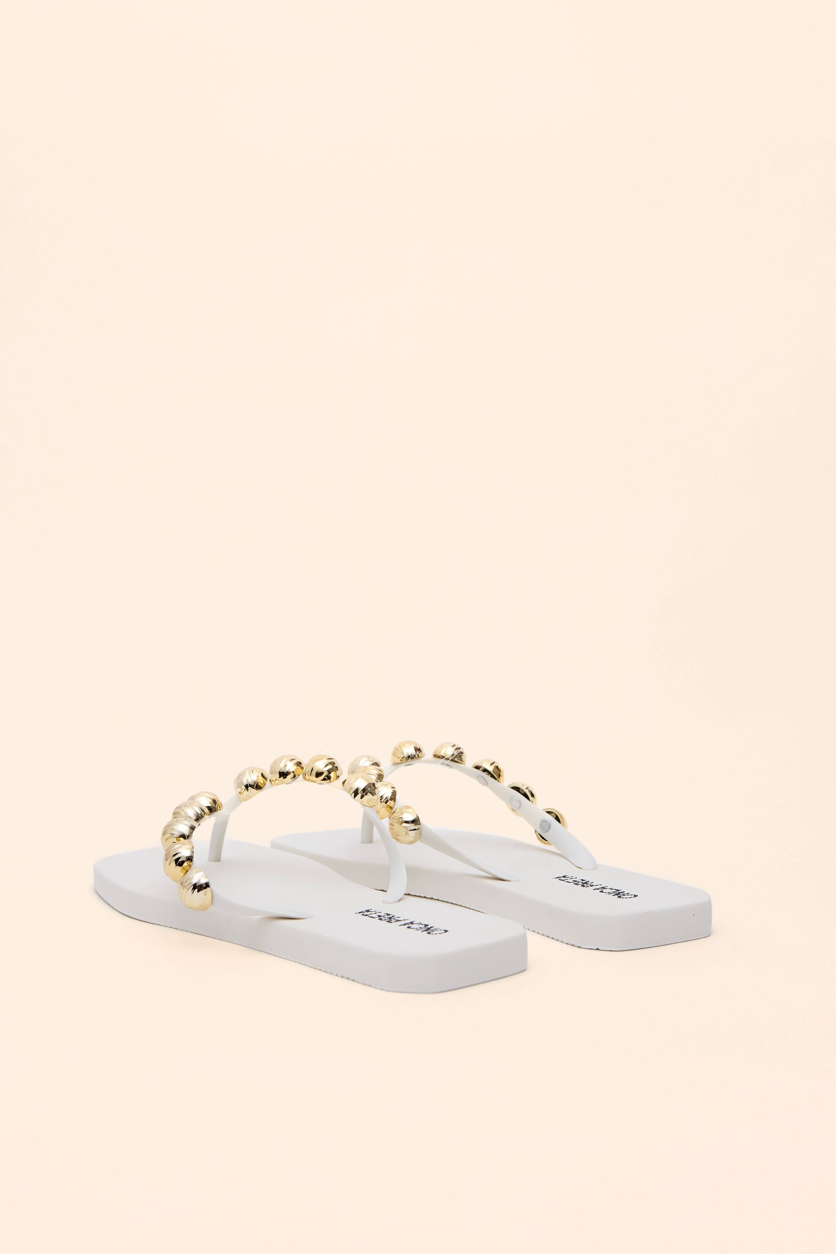 CHINELO BOLOTAS METAL TIRAS