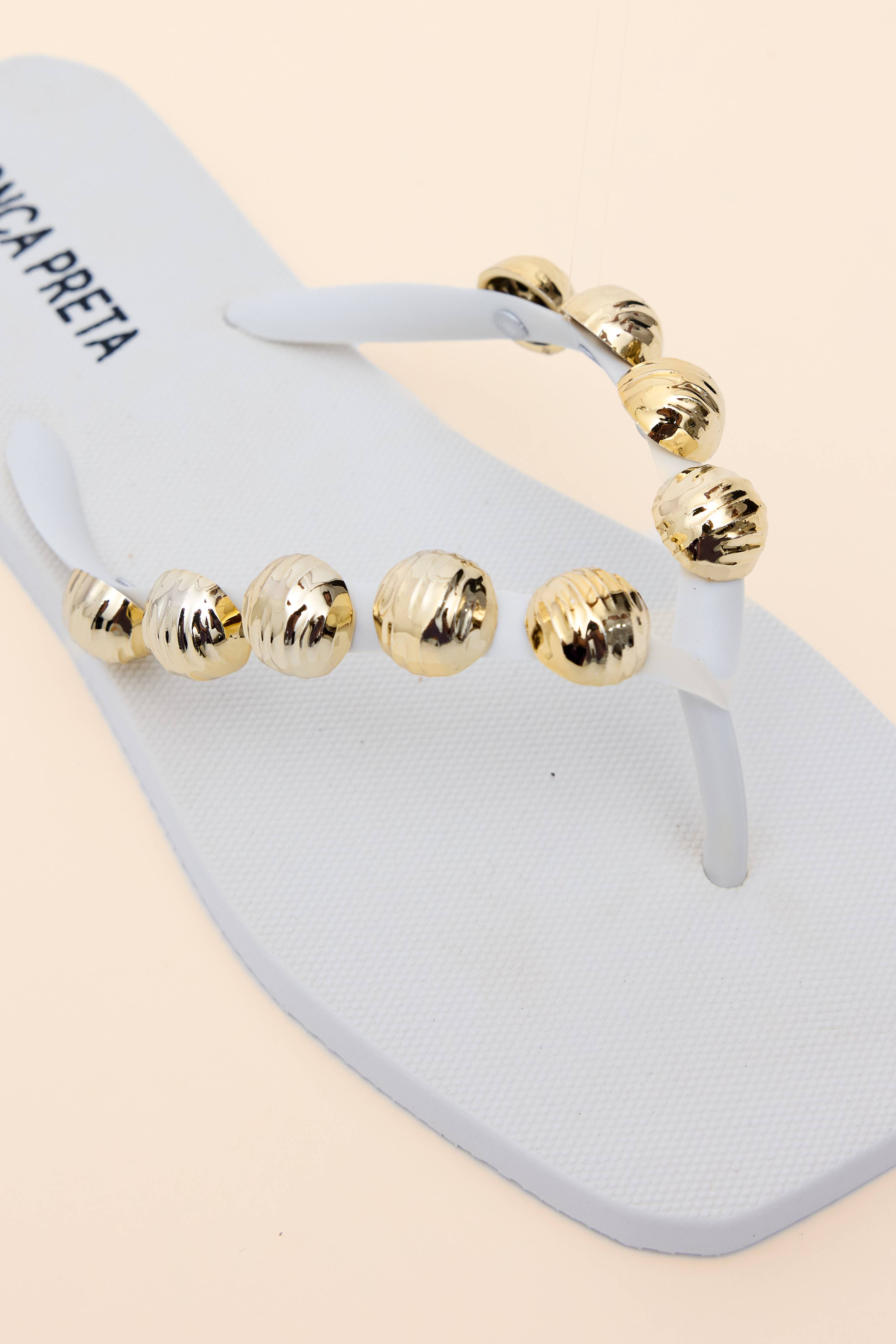 CHINELO BOLOTAS METAL TIRAS