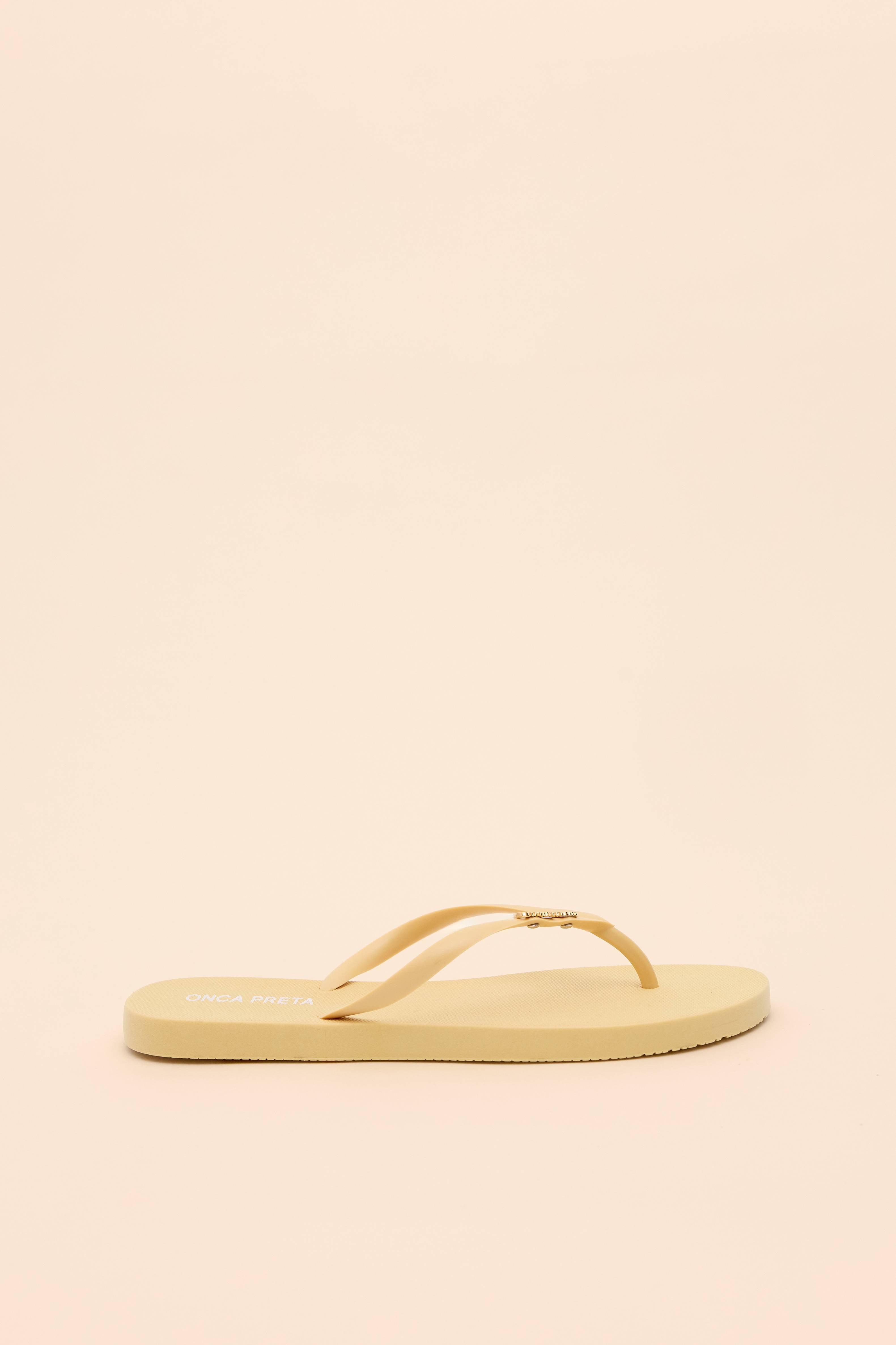 CHINELO METAL ASSINATURA BASE ARREDONDADA