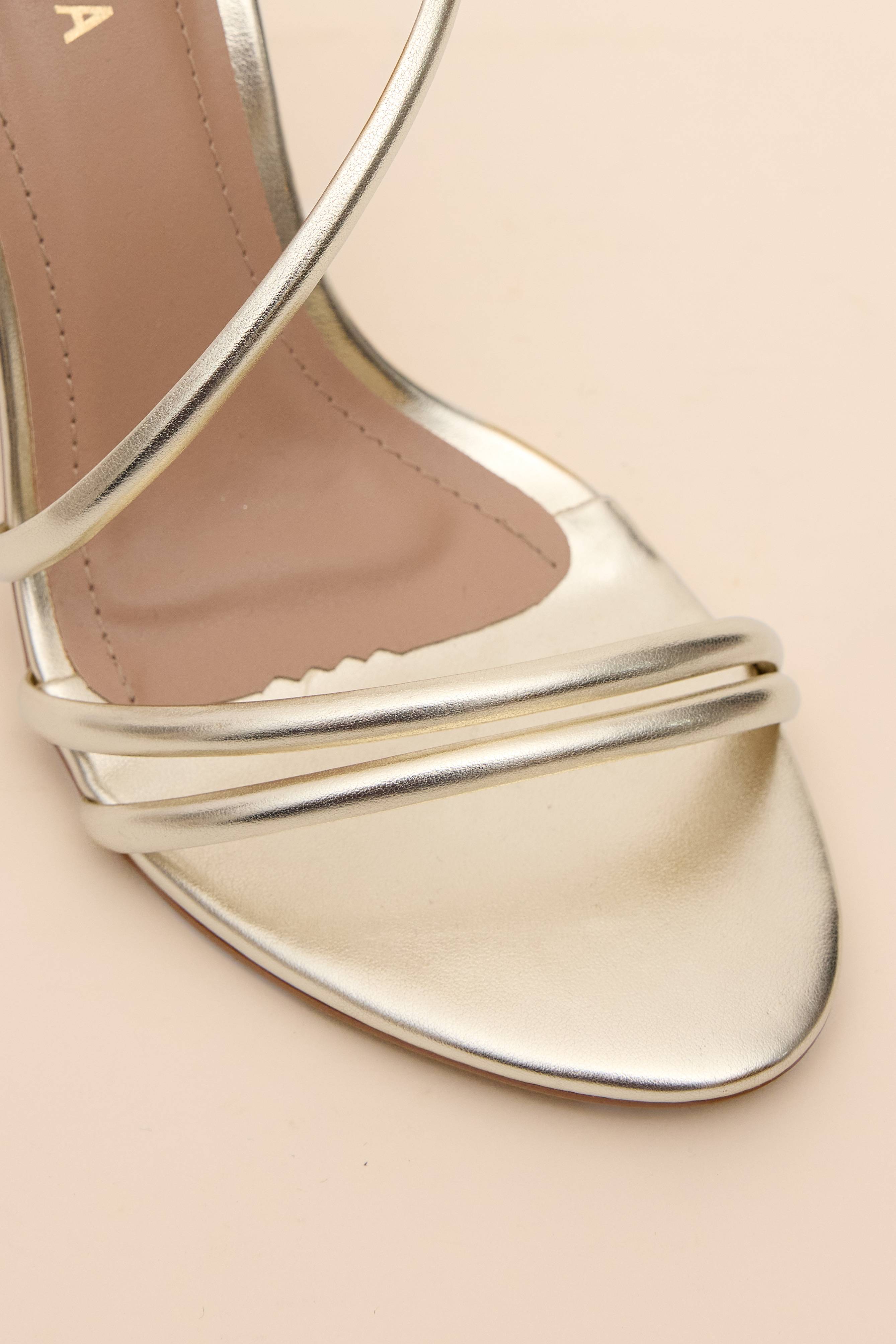 SANDALIA GLAM TIRAS SALTO ESFERA