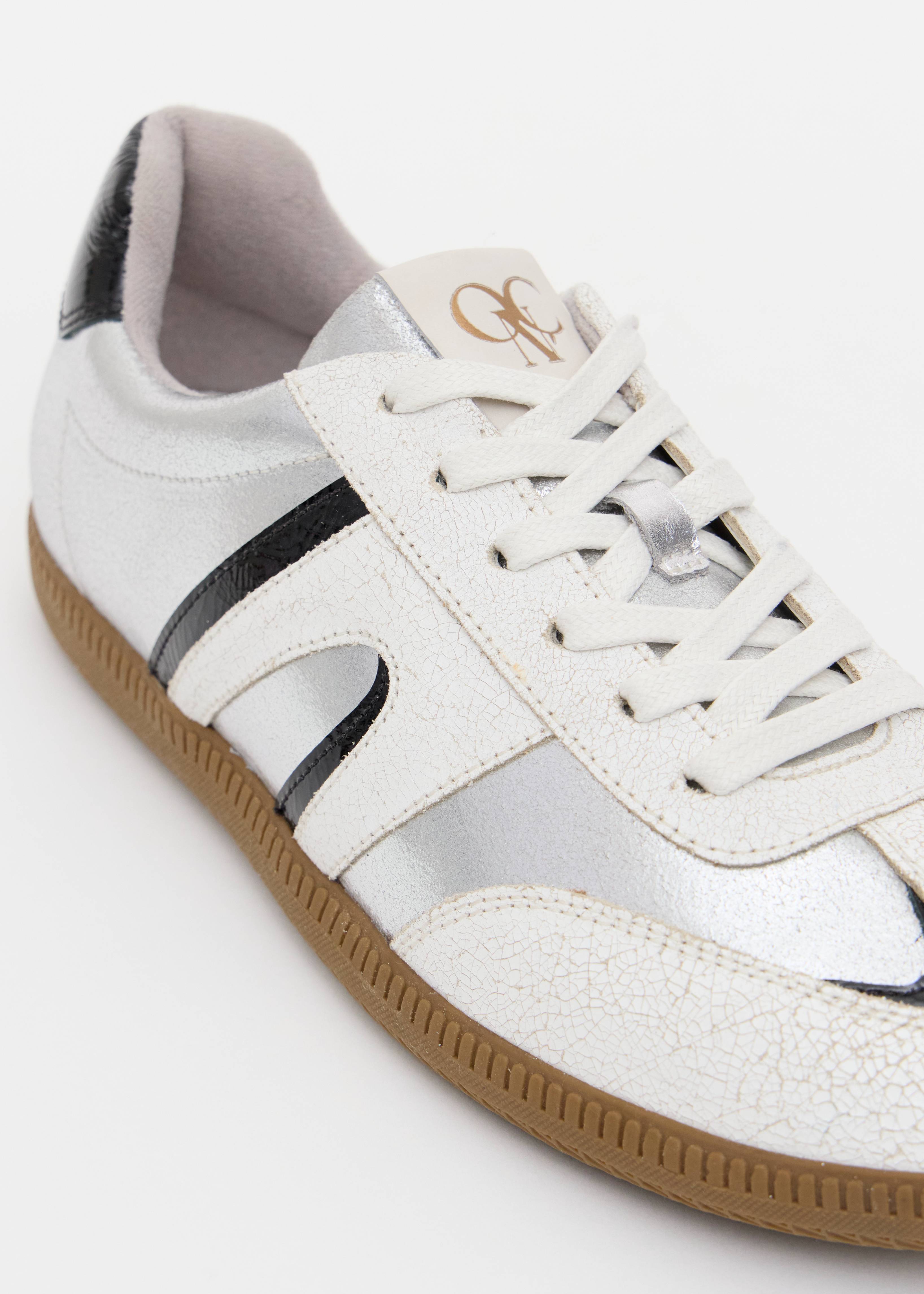 TÊNIS CAMURÇA CRINKLE OFF WHITE