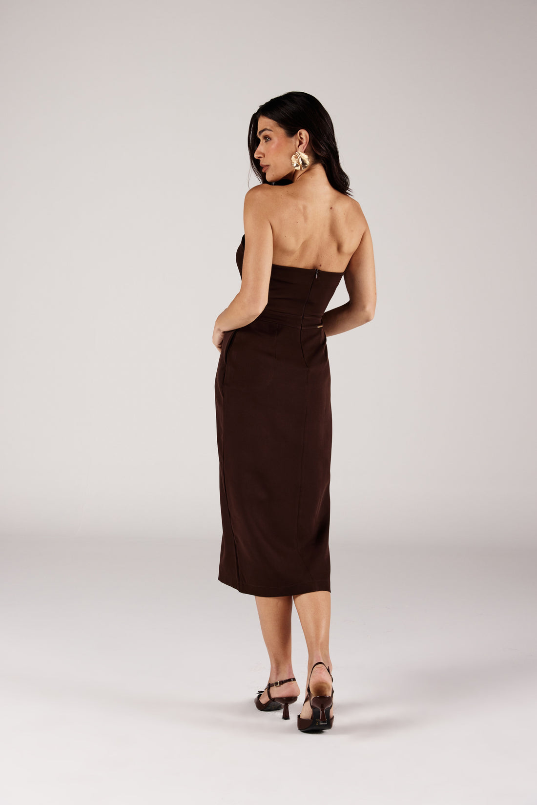 VESTIDO CURTO FEMININO DECOTE QUADRADO CROCO ONÇA PRETA
