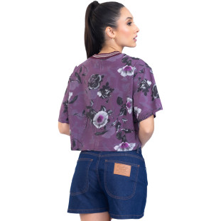 Tshirt Onça Preta Basic PR23 Roxo Feminino